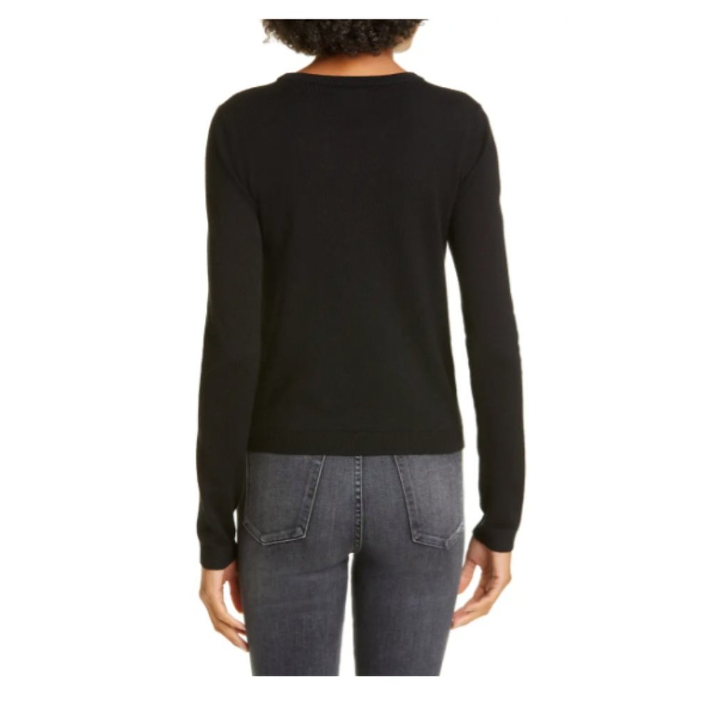 Alice + Olivia | Connie Rainbow Merino Sweater - Picture 3 of 11